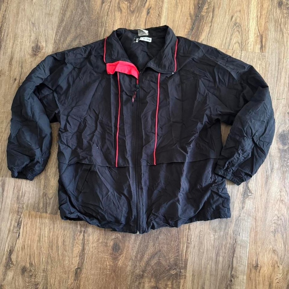 Vintage Black windbreaker